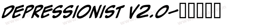 Depressionist v2.0字体转换
